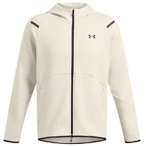 Under Armour Men's Summit White/Black Unstoppable Fleece Full-Zip