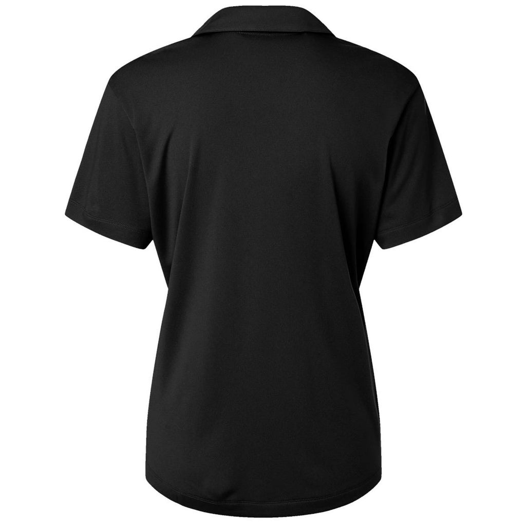 AllPro Women's Black Pro-Lock Performance Polo