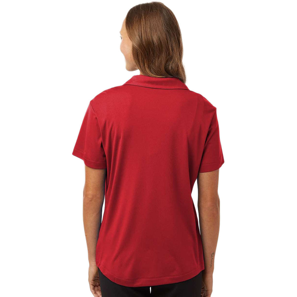 AllPro Women's Red Pro-Lock Performance Polo