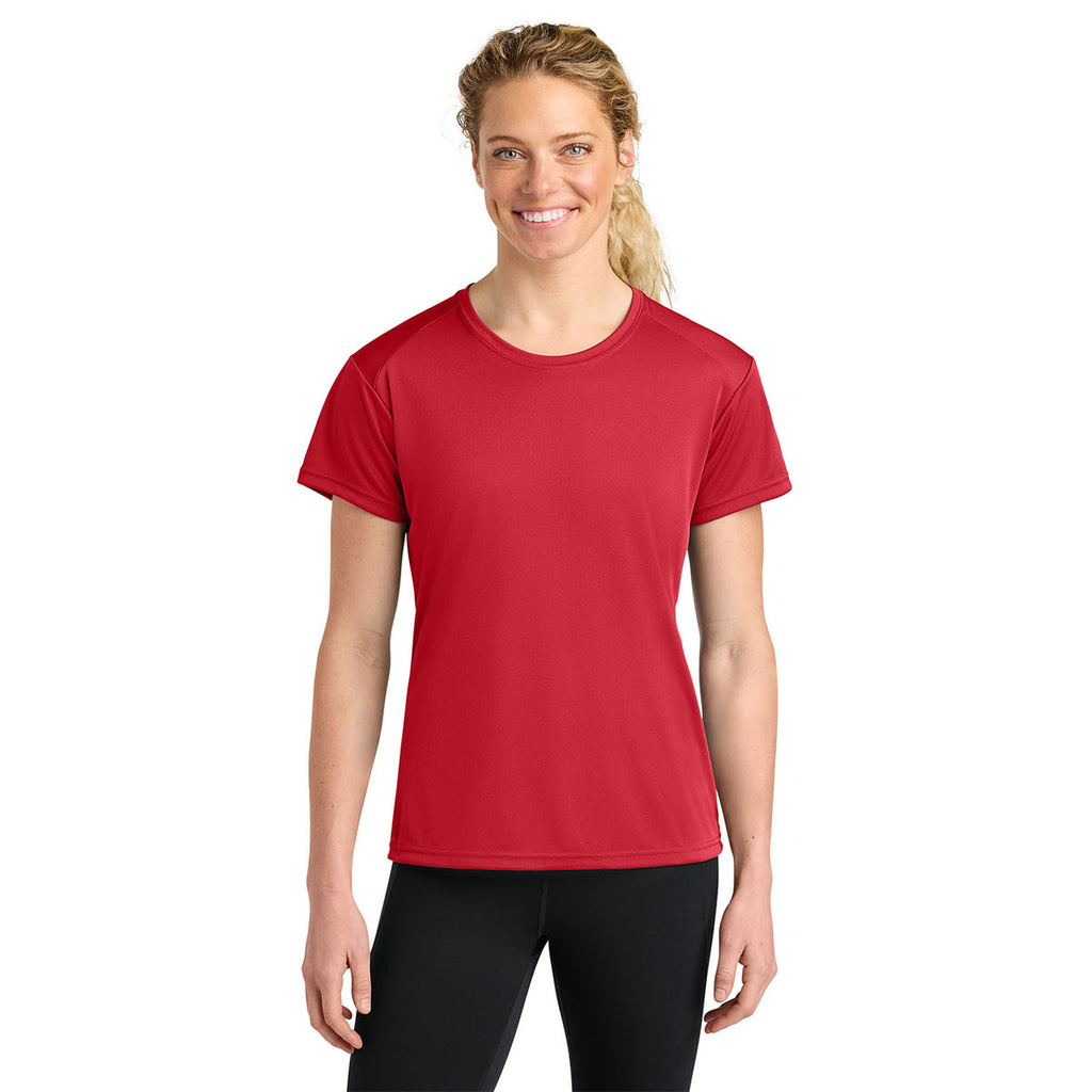 A4 Women's Scarlet Cooling Performance Short Sleeve Tee