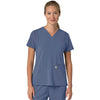 Carhartt Women's Riverside Three-Pocket Flex Panel V-Neck Scrub Top