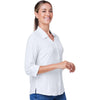 Core 365 Women's White Ultra UVP Long Sleeve Marina Shirt