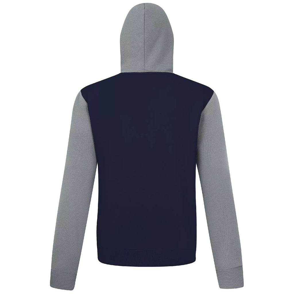 Levelwear Men's Navy/Pebble Ultimate Hoodie