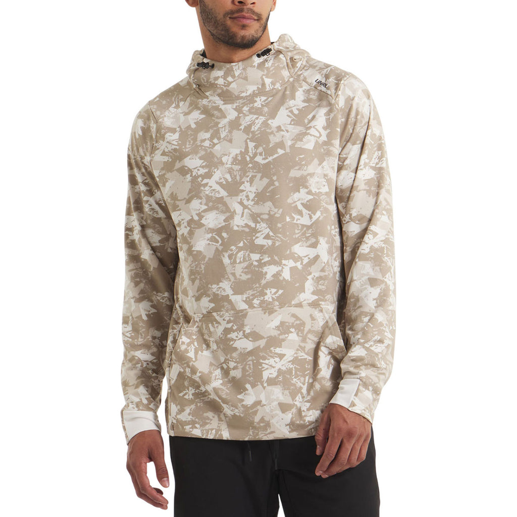 UNRL Unisex Desert Shatter Camo Crossover Hoodie II