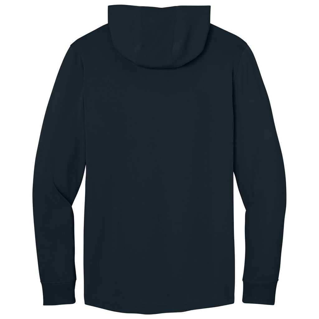 CornerStone Men's Navy Workwear Pro Long Sleeve Hooded Tee