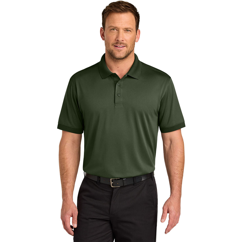 CornerStone Men's Tactical Green Workwear Pro Polo