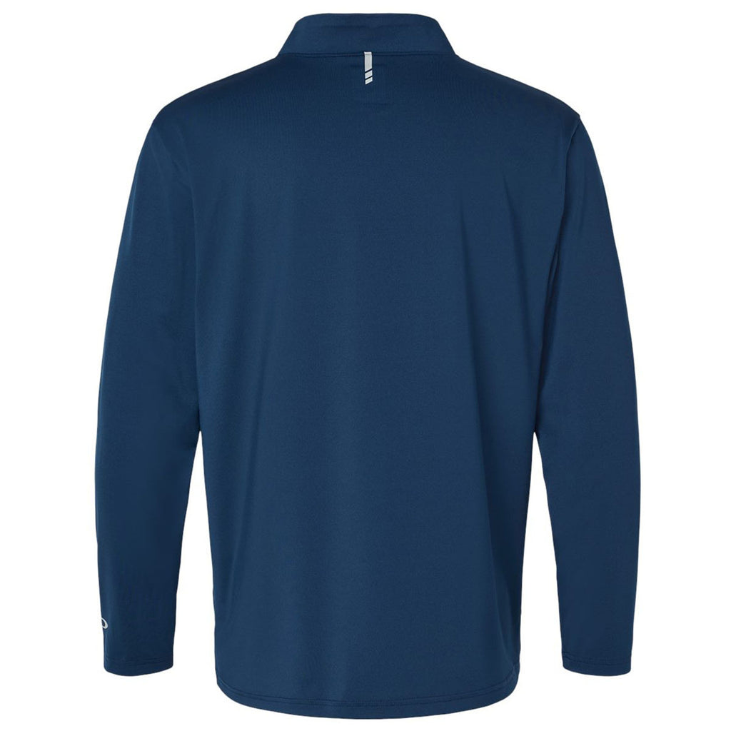 Oakley Men's Team Navy Team Issue Podium Quarter-Zip Pullover