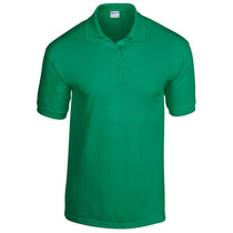 Gildan Men's Kelly Green 6 oz. 50/50 Jersey Polo