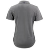 Cutter & Buck Women's Elemental Grey Advantage Refresh Epic Confidence Recycled Tri-Blend Pique Polo
