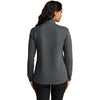 Port Authority Women's Storm Grey Wearever Signature Double Pique 1/4-Zip