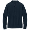 Mercer+Mettle Women's Night Navy Linear Texture 1/4-Zip