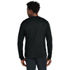 Sport-Tek Men's Black/Deep Red Club 1/4-Zip Pullover