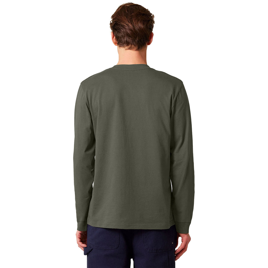 Stanley/Stella Unisex Khaki Green Creator 2.0 Long Sleeve Tee