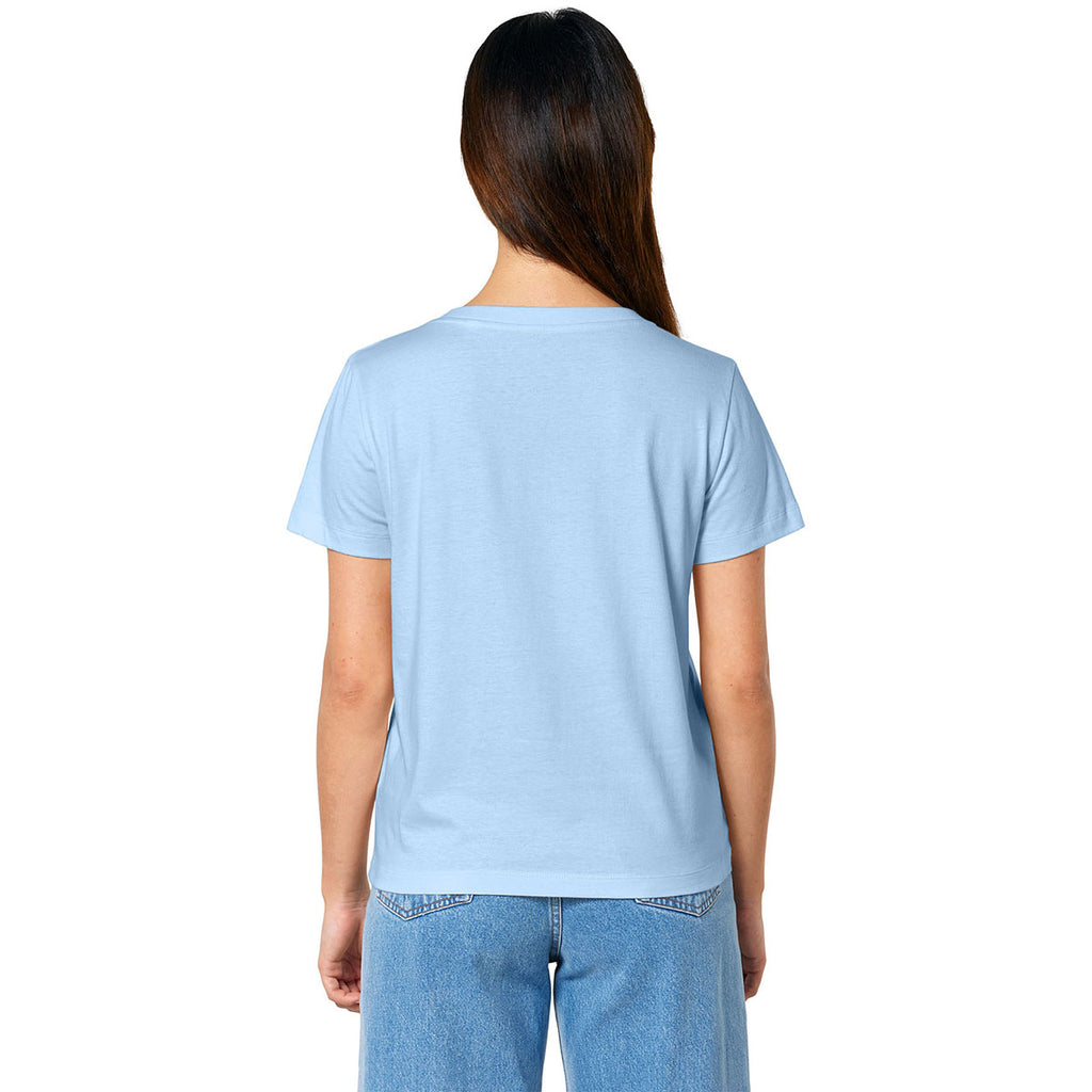 Stanley/Stella Women's Blue Soul Stella Isla V-Neck Tee