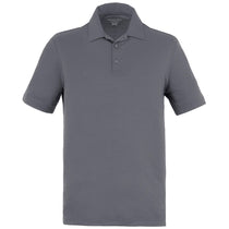 Elevate Men's Charcoal Izu Everything Performance Eco Short Sleeve Polo