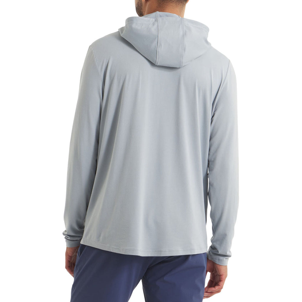 UNRL Men's Cadet Grey Ultra Hooded Long Sleeve
