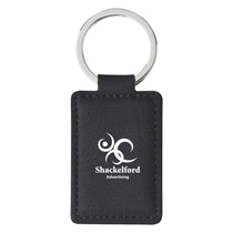 Hit Black Leatherette Executive Key Tag