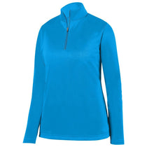 Augusta Women's Power Blue Wicking Fleece Pullover