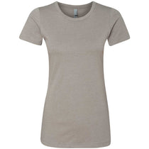 Next Level Women's Stone Grey CVC Crew Tee