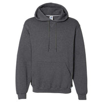 Russell Athletic Men's Black Heather Dri Power Hooded Pullover Sweatshirt
