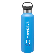 H2Go Matte Aqua Ascent Stainless Steel Bottle 25 oz