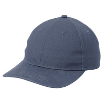 Port Authority Regatta Blue Leather Strap Cap