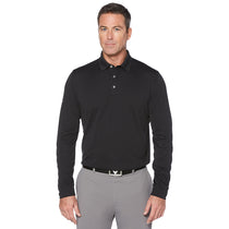 Callaway Men's Black Long Sleeve Core Performance Polo