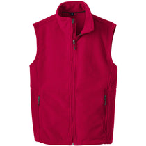 Port Authority Men's True Red Value Fleece Vest