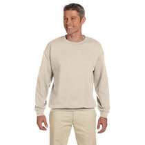 Gildan Unisex Sand Heavy Blend 50/50 Fleece Crew