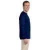 Gildan Men's Navy Ultra Cotton Long Sleeve T-Shirt