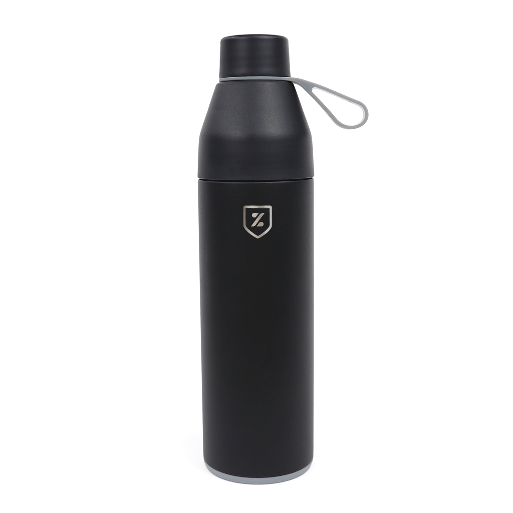 48-Hour Zusa Black Sidekick Water Bottle 20 oz