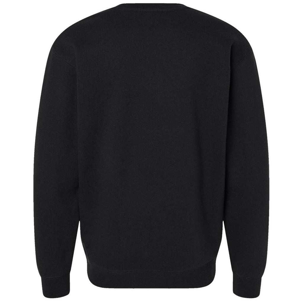 Independent Trading Co. Men's Black Heavyweight Crewneck Sweatshirt