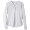 North End Women's Platinum Jaq Snap-Up Stretch Performance Pullover