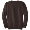 Port & Company Men's Dark Chocolate Brown Core Fleece Crewneck Sweatshirt