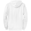 Port & Company Men's White Core Fleece Full-Zip Hooded Sweatshirt