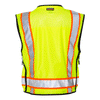 ML Kishigo Men's Lime Professional Surveyors Vest