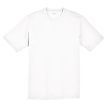 Sport-Tek Men's White PosiCharge RacerMesh Tee