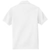 Sport-Tek Men's White PosiCharge RacerMesh Pocket Polo