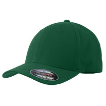 Sport-Tek Forest Green Flexfit Performance Solid Cap