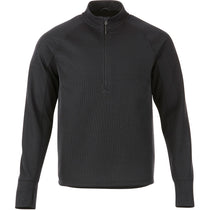 Elevate Men's Black Crane Knit Half Zip
