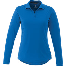 Trimark Women's Olympic Blue Mori Long Sleeve Polo