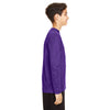 Team 365 Youth Sport Purple Zone Performance Long-Sleeve T-Shirt