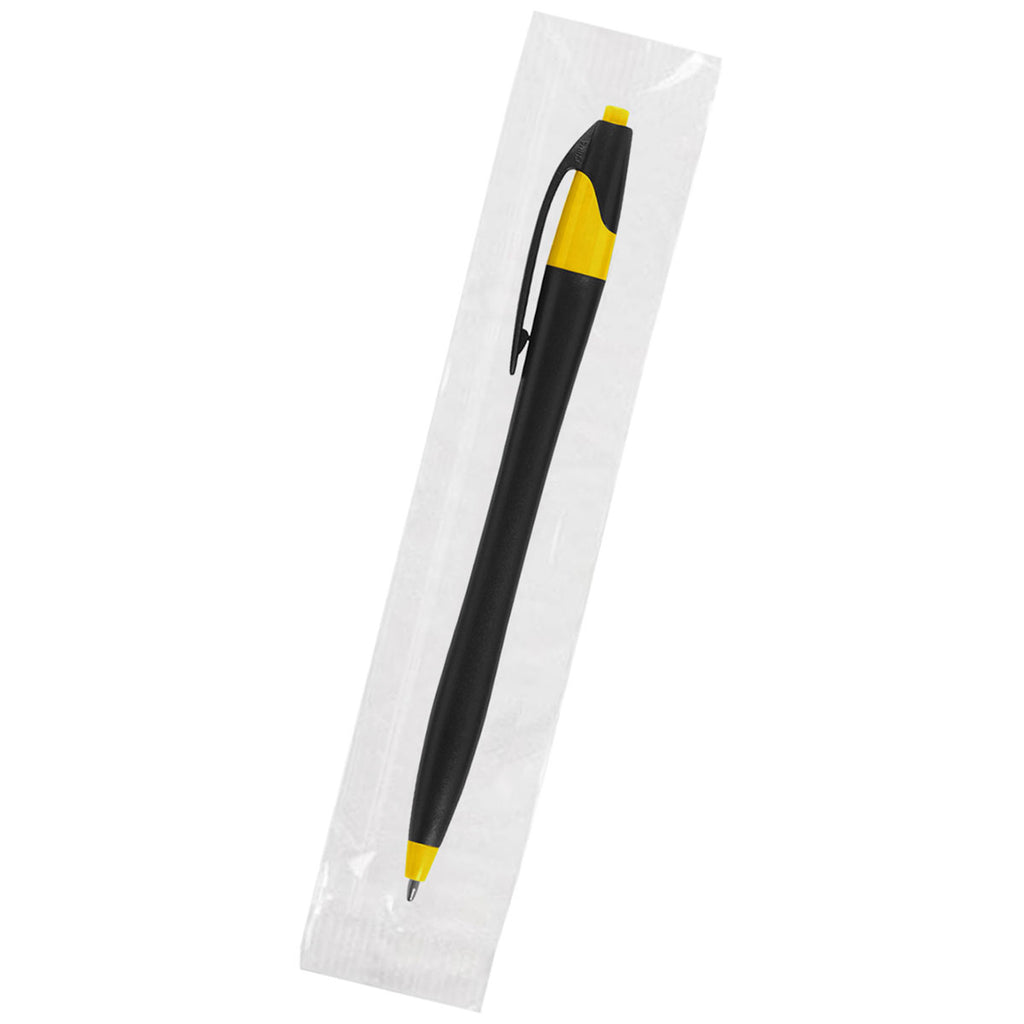 Hit Black/Yellow Dart Pen