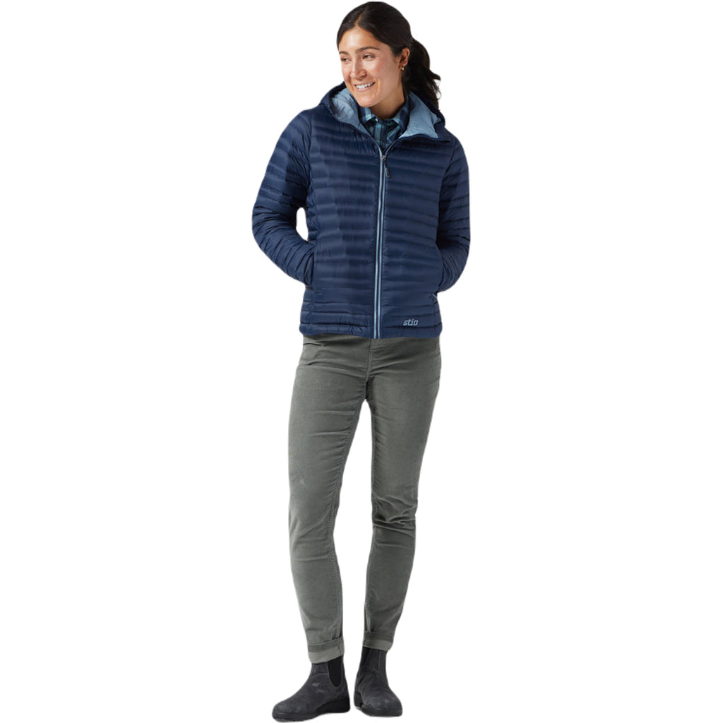 Stio Women's Mountain Shadow Pinion Down Hooded Jacket