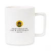 48-Hour Gemline Matte White Soleil Ceramic Mug - 12 oz.