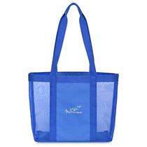 Gemline Royal Blue Mesh Tote Bag