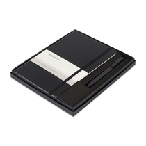 Moleskine Black Soft Cover Large 12-Month Weekly 2025 Planner and GO Pen Gift Set