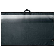 Slowtide Black Fairway Quick Dry Golf Towel