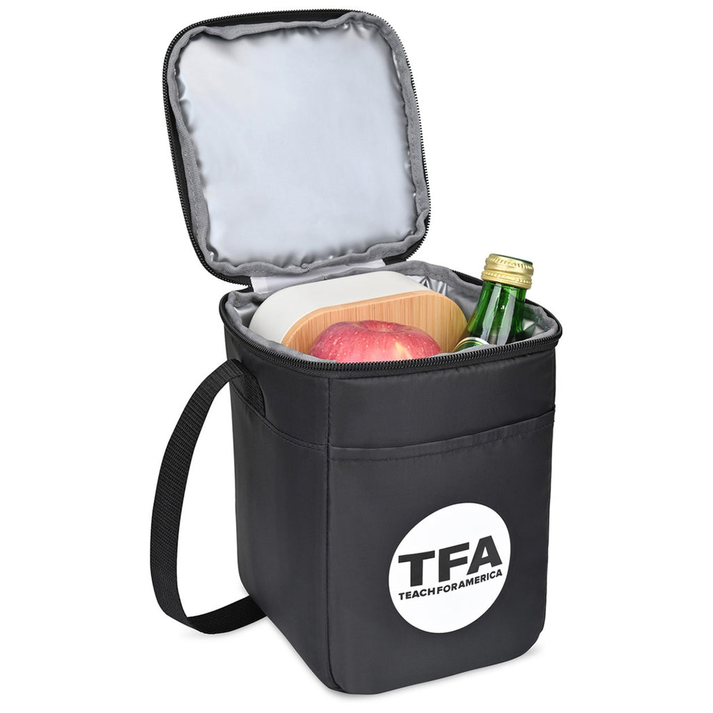 Gemline Black Arlo rPET 6 Can Lunch Cooler