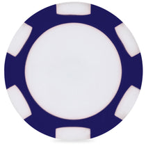 Ahead Navy/White 2-Sided Poker Chip